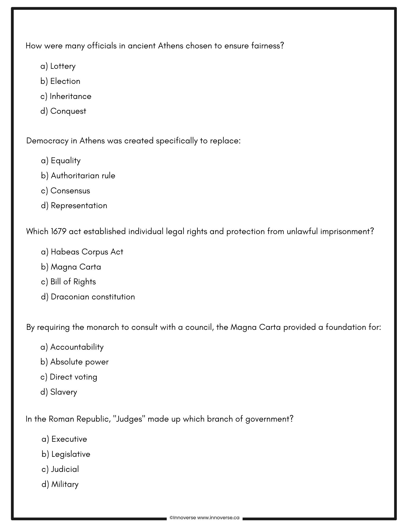 Grade 6 Social Studies Alberta: The COMPLETE 300-Question Bank