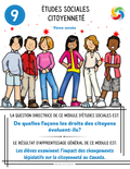 Grade 9 Citizenship Workbook in French | Alberta French Immersion Social Studies | Études sociales 9e année: Citoyenneté