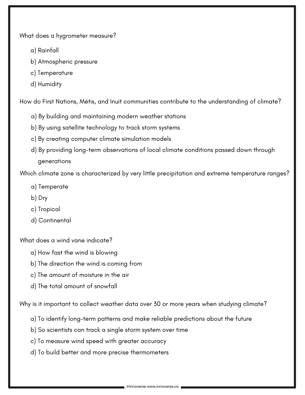 Grade 5 Science Alberta: The ULTIMATE 700-Question Assessment Bank