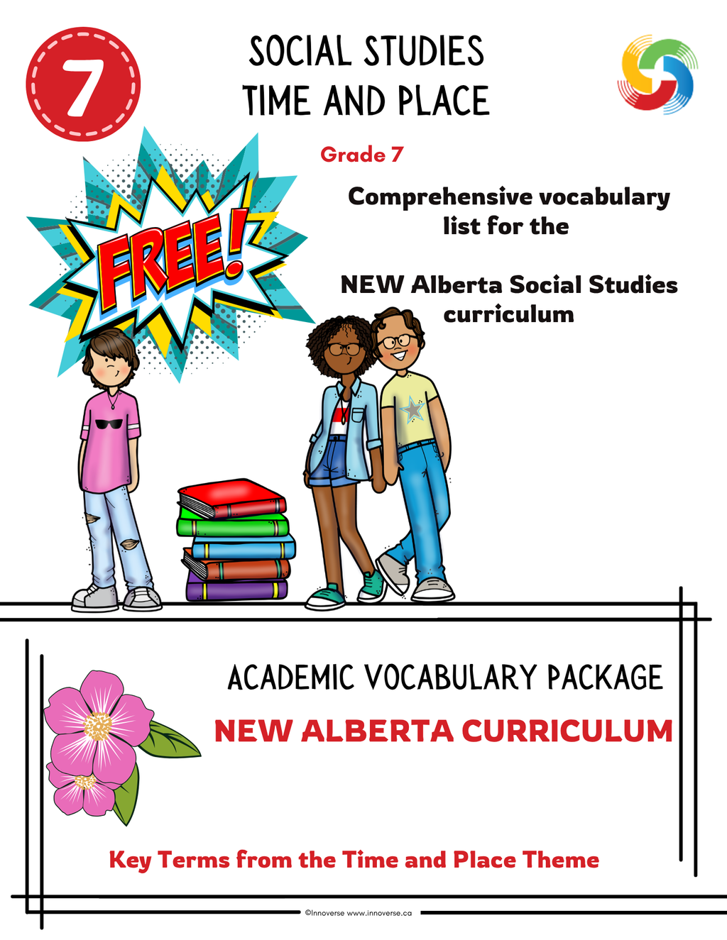 Gr. 7 Free Vocabulary Glossary: Time and Place New Alberta Social Studies Curriculum