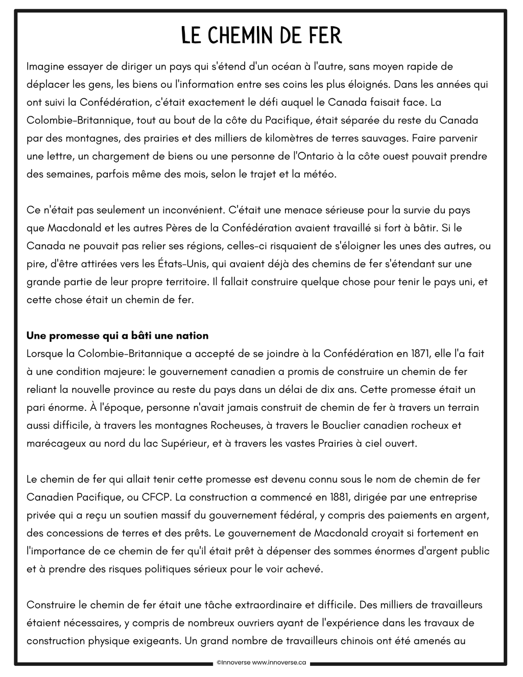 Grade 7 Social Studies Systems Unit | Alberta NEW Curriculum | French Immersion Resource - Systèmes