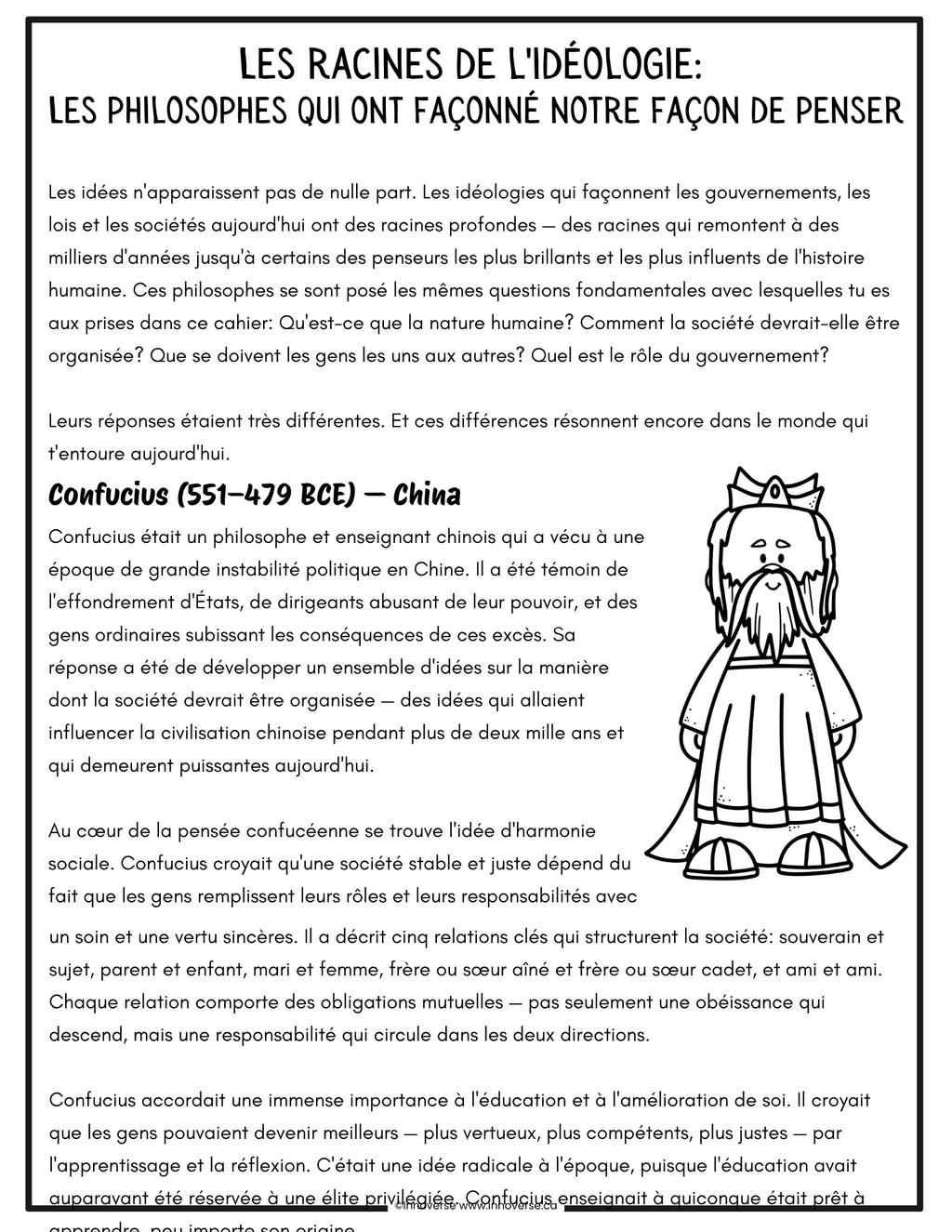 Grade 8 Social Studies: Time and Space = Le Temps et L'Espace — French Immersion Edition (Alberta Curriculum)