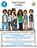 Grade 9 French Immersion Social Studies Systèmes - Complete Unit 268 Pages, Alberta NEW Program of Studies