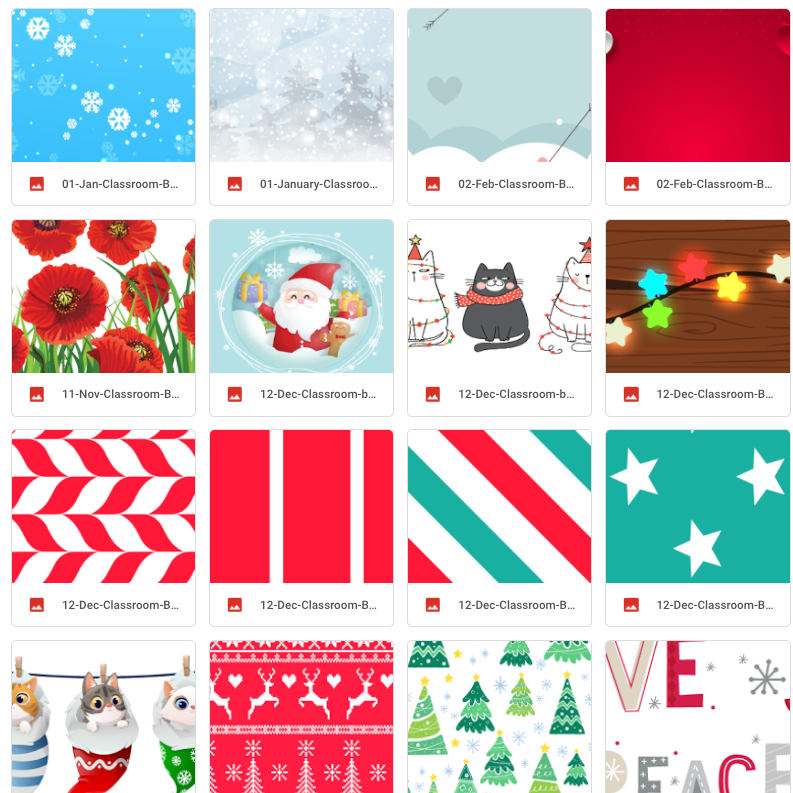 Google Classroom Banners