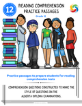 Grade 12 English - Reading Comprehension Book of Practice Passages