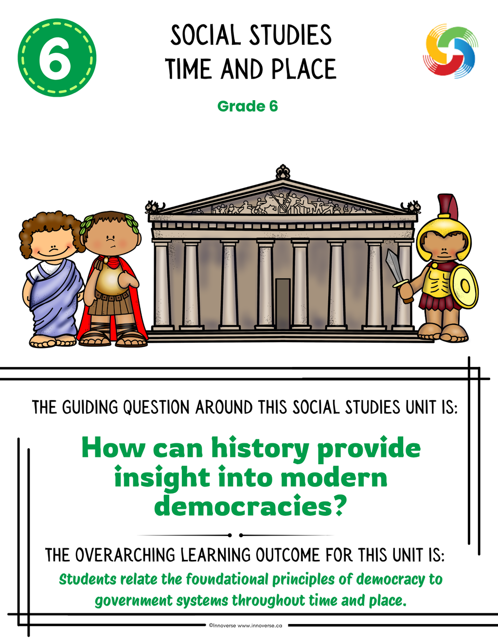 Grade 6 Social Studies - Time and Place - New Alberta Curriculum