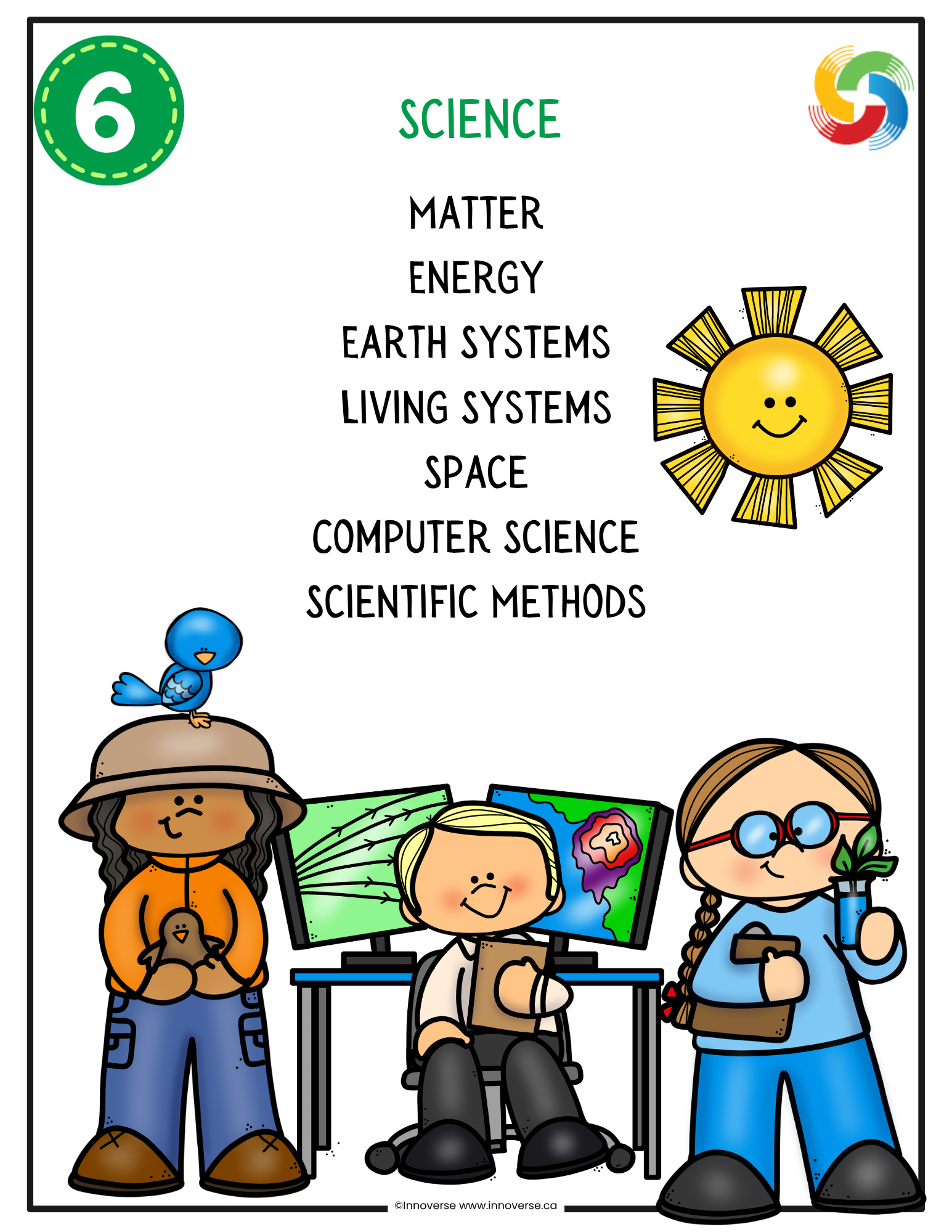 Grade 6 Science - Ultimate Complete Full Year Bundle - New Alberta Curriculum - No Prep