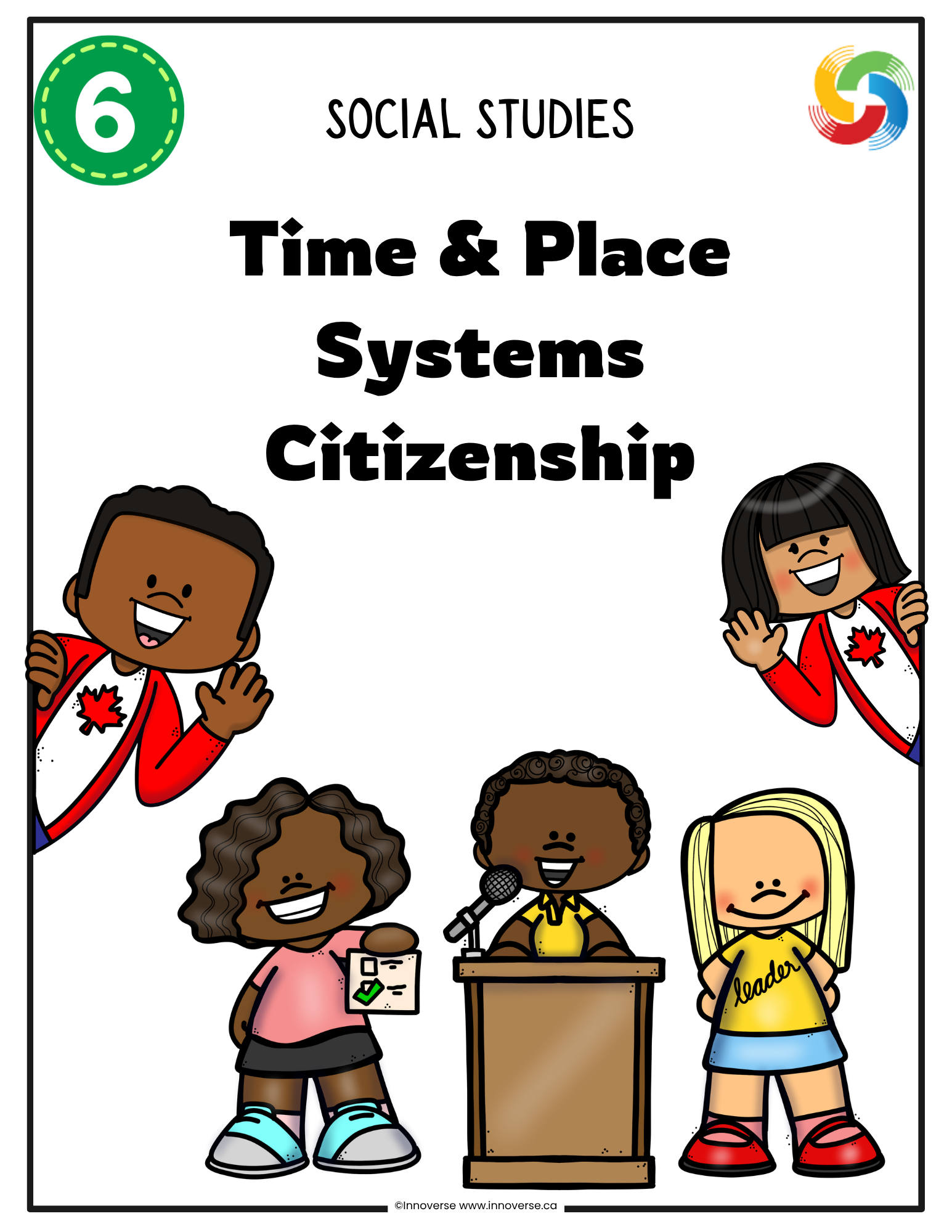 Grade 6 Social Studies - Complete Full Year Bundle - New Alberta Curriculum - No Prep