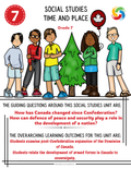 Grade 7 Social Studies - Alberta New Curriculum — Time & Place - Complete No-Prep