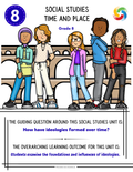 Grade 8 Social Studies - Alberta New Curriculum — Time & Place - Complete No-Prep