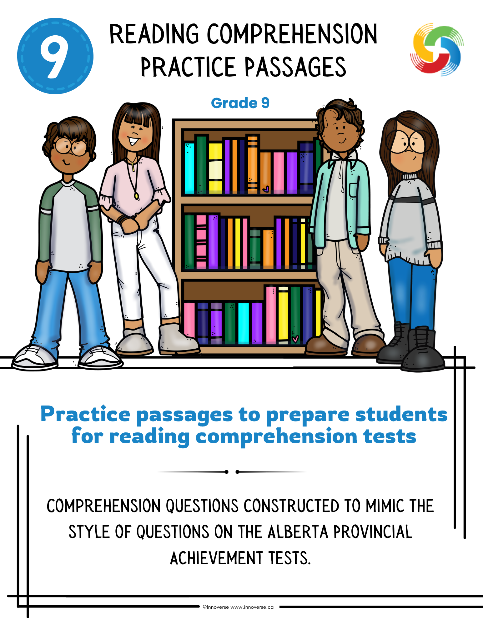 Grade 9 ELAL - Reading Comprehension Practice - Designed for Alberta PAT Preparation