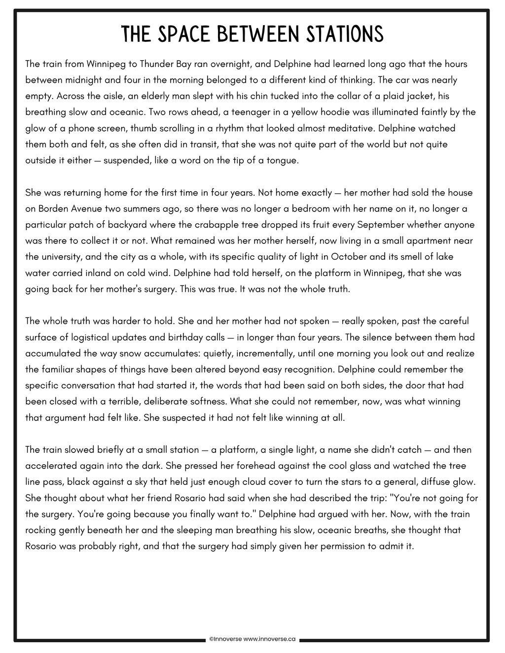 Grade 10 English - Reading Comprehension Book of Practice Passages
