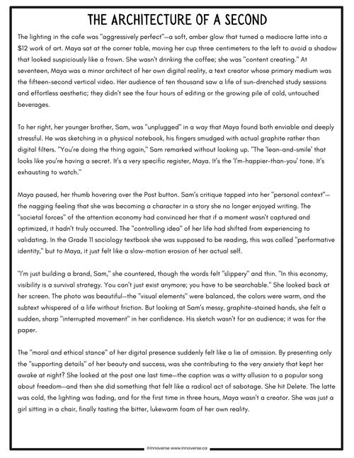 Grade 11 English - Reading Comprehension Book of Practice Passages