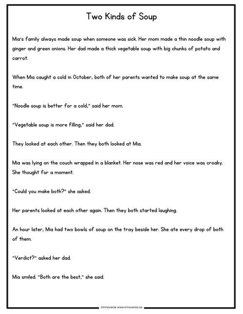 Grade 3 ELAL Reading Comprehension Book of Practice Passages