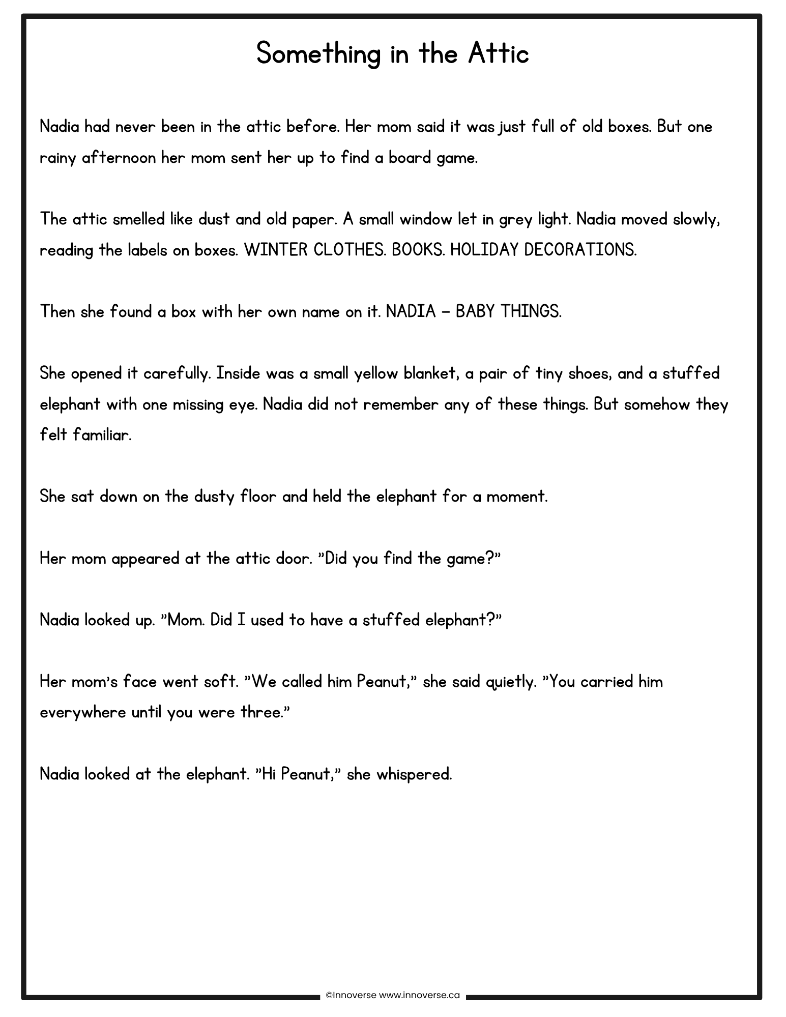 Grade 3 ELAL Reading Comprehension Book of Practice Passages