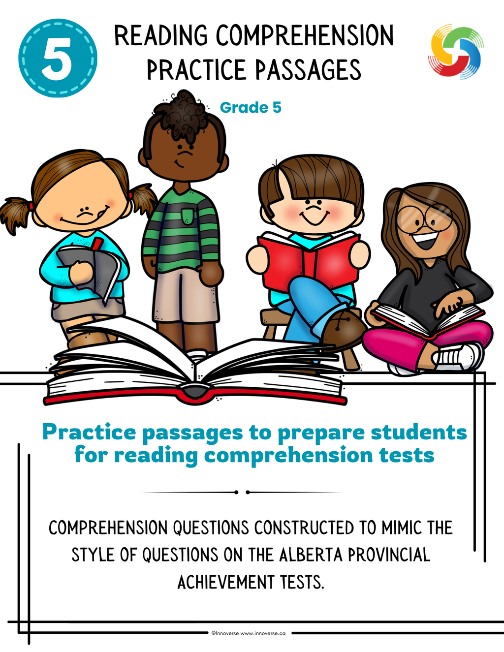 Grade 5 Back to School Bundle - ELAL, Science and Social Studies - Reading Comprehension, Citizenship & Space