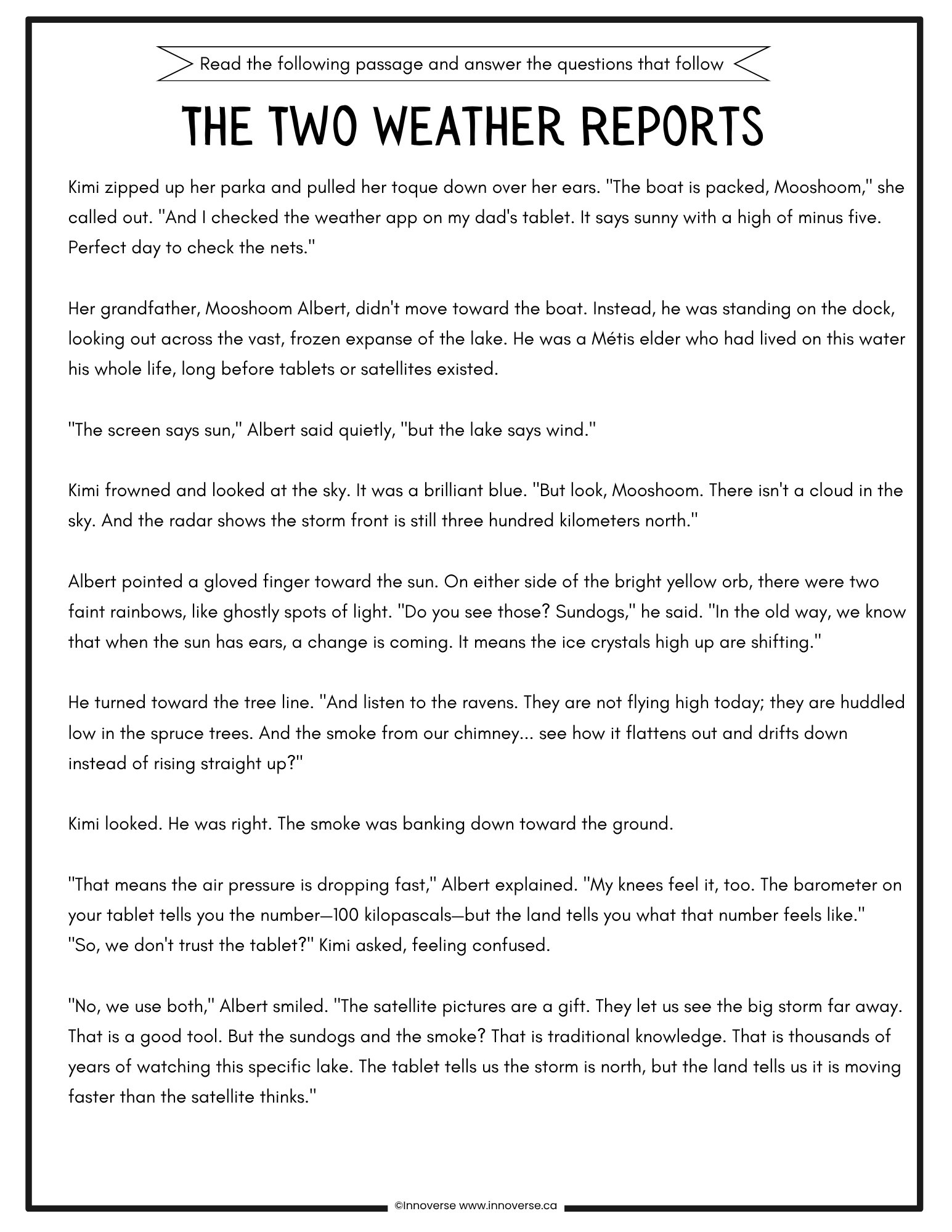 Grade 5 ELAL Reading Comprehension Book of Practice Passages