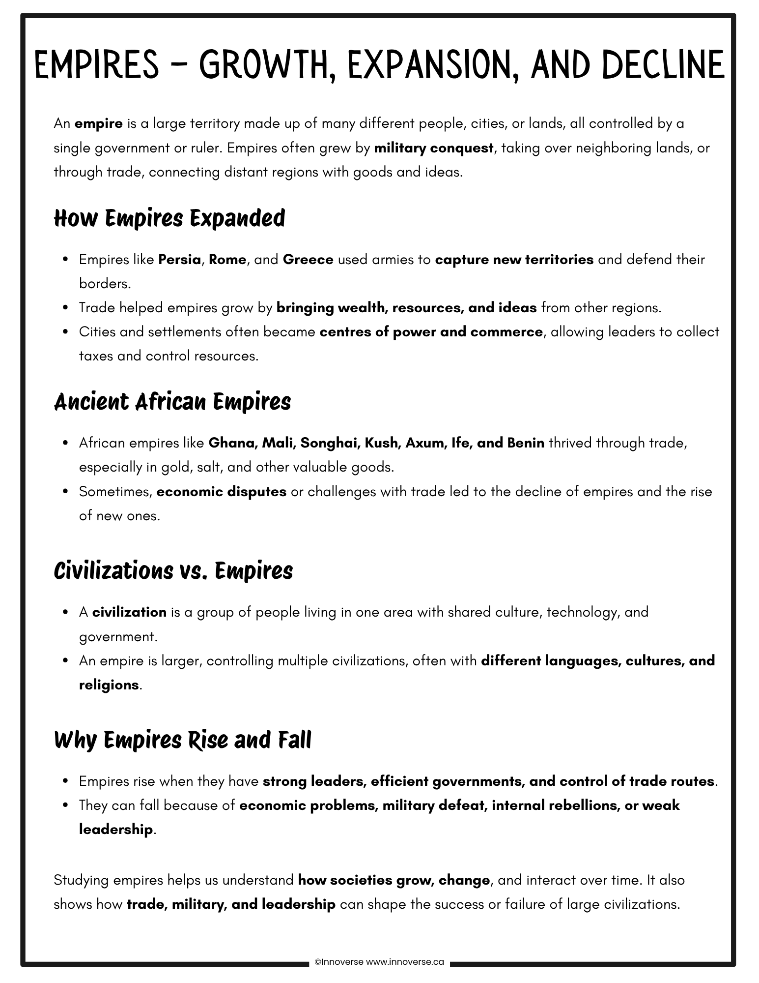 Grade 5 Social Studies - Systems - New Alberta Curriculum - Full Unit, No Prep