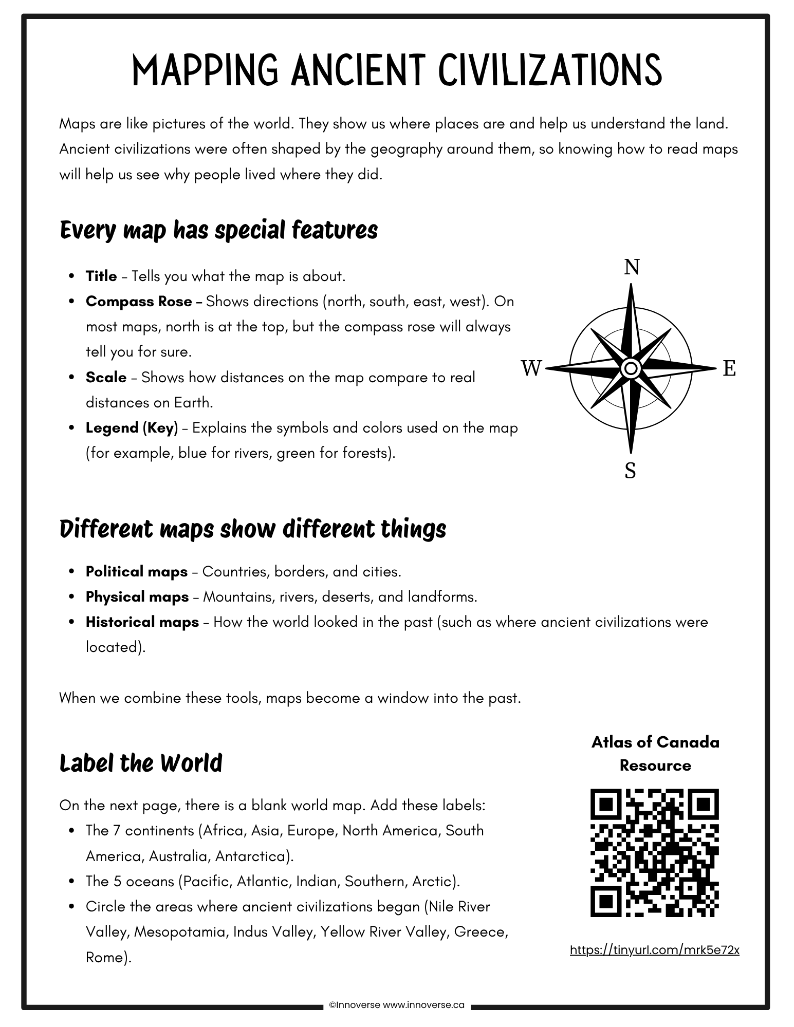 Grade 5 Social Studies - Time and Place - New Alberta Curriculum