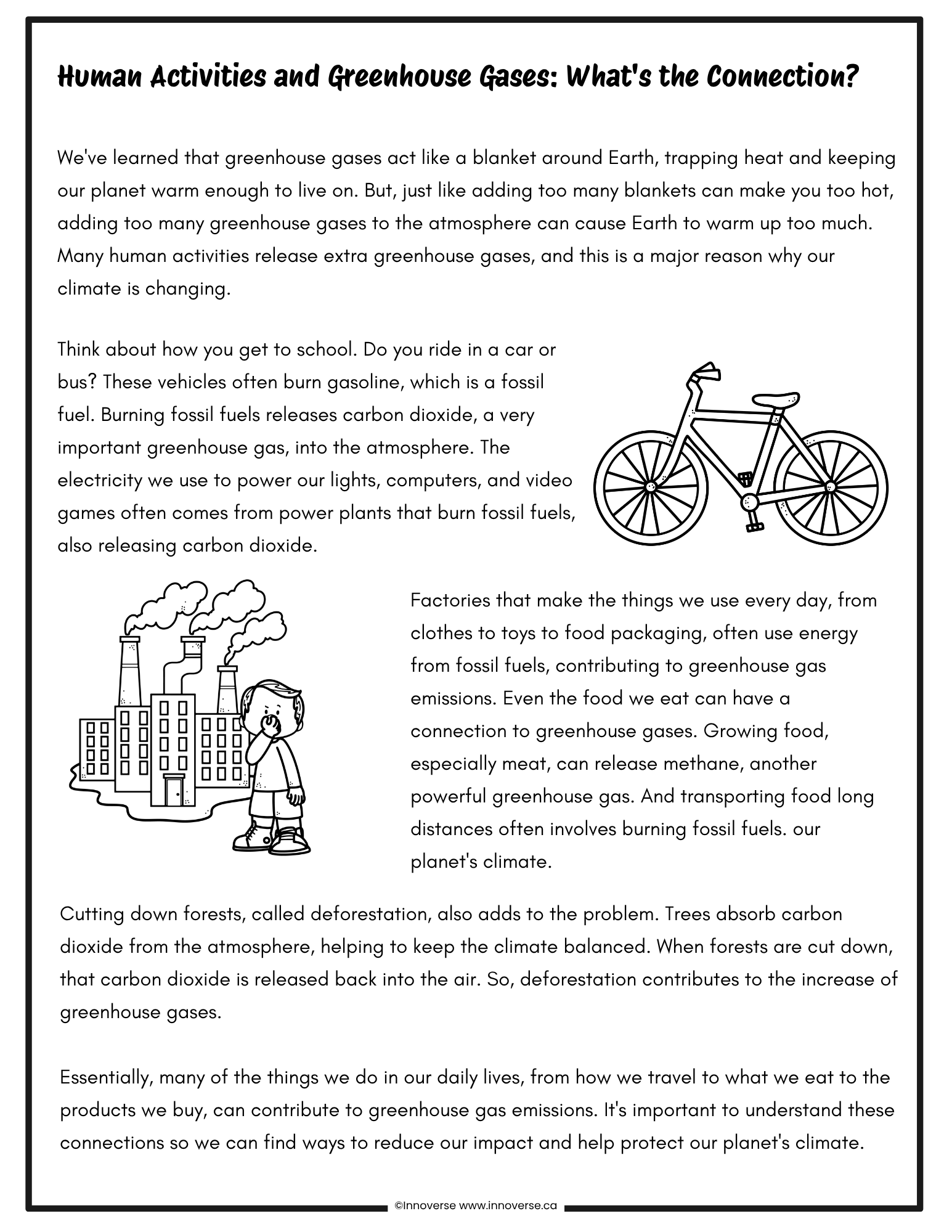 Grade 6 Science - Earth Systems - New Alberta Curriculum - No Prep Unit Workbook