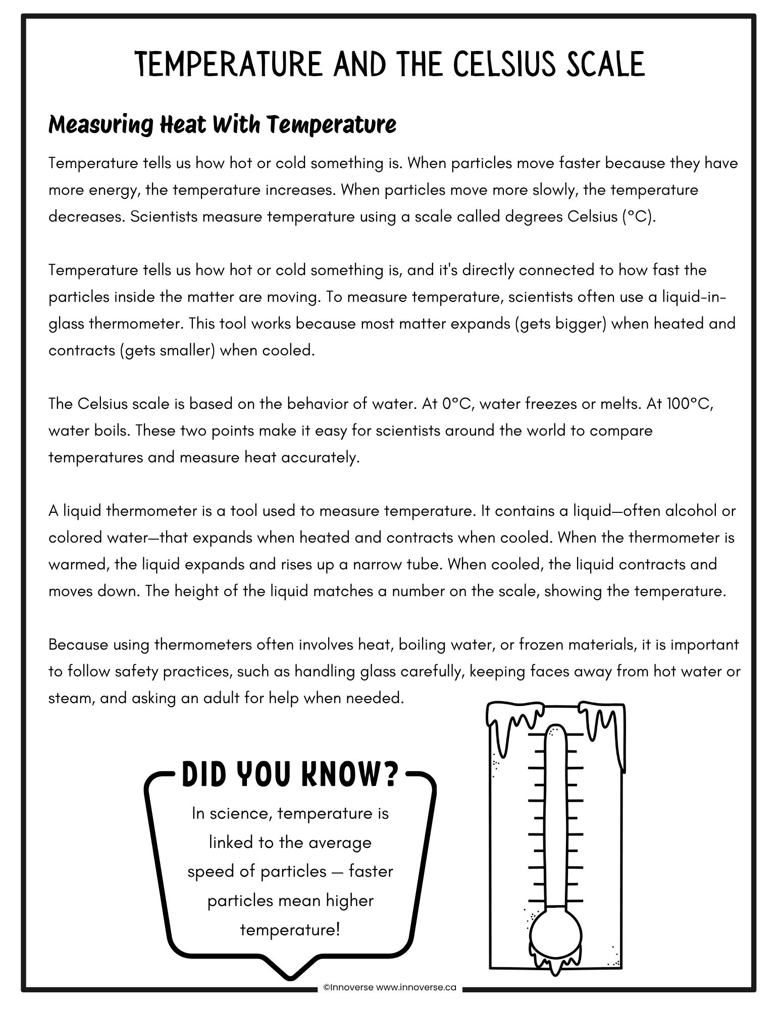 Grade 6 Science - Matter - New Alberta Curriculum - No Prep Unit Workbook