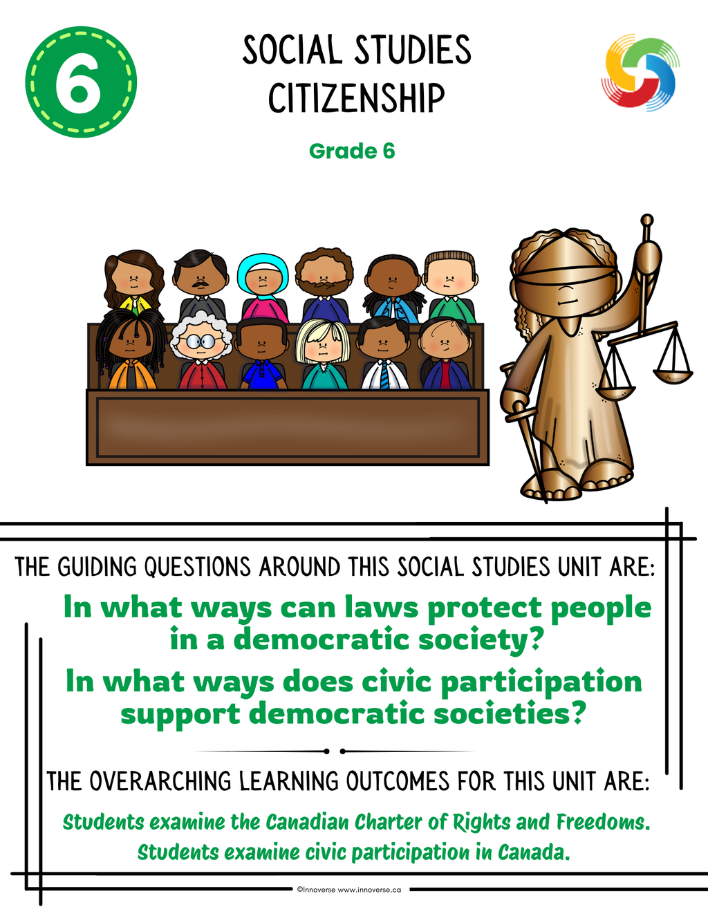 Grade 6 Back to School Bundle: Reading Comprehension, Citizenship & Earth Systems