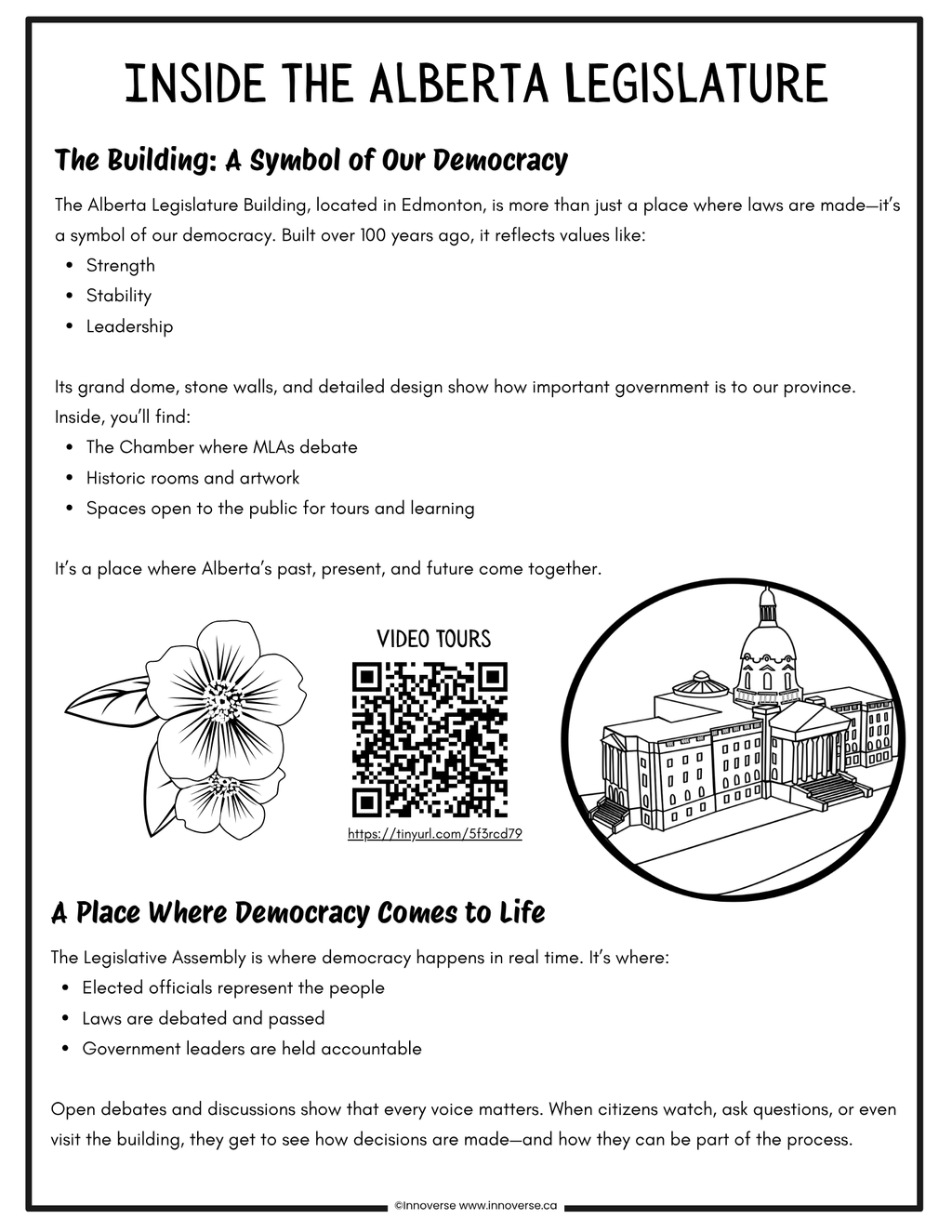 Grade 6 Social Studies - Systems - New Alberta Curriculum - No Prep Unit Workbook