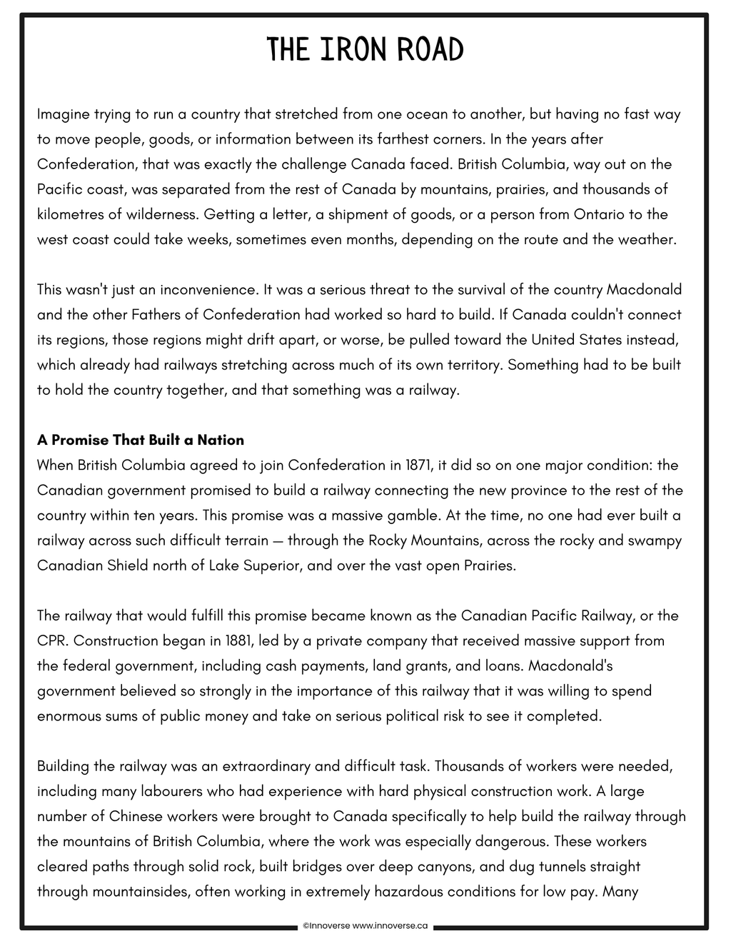 Grade 7 Social Studies Complete Unit — Systems (NEW Alberta Curriculum) | 179-Page Print-and-Go Bundle