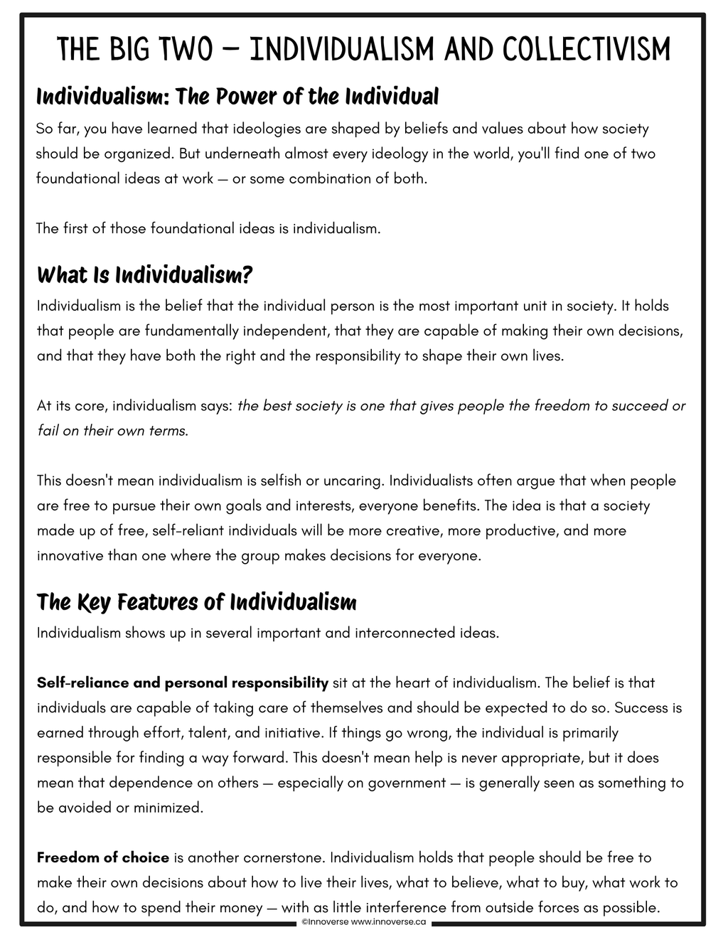 Grade 8 Social Studies - Alberta New Curriculum — Time & Place - Complete No-Prep