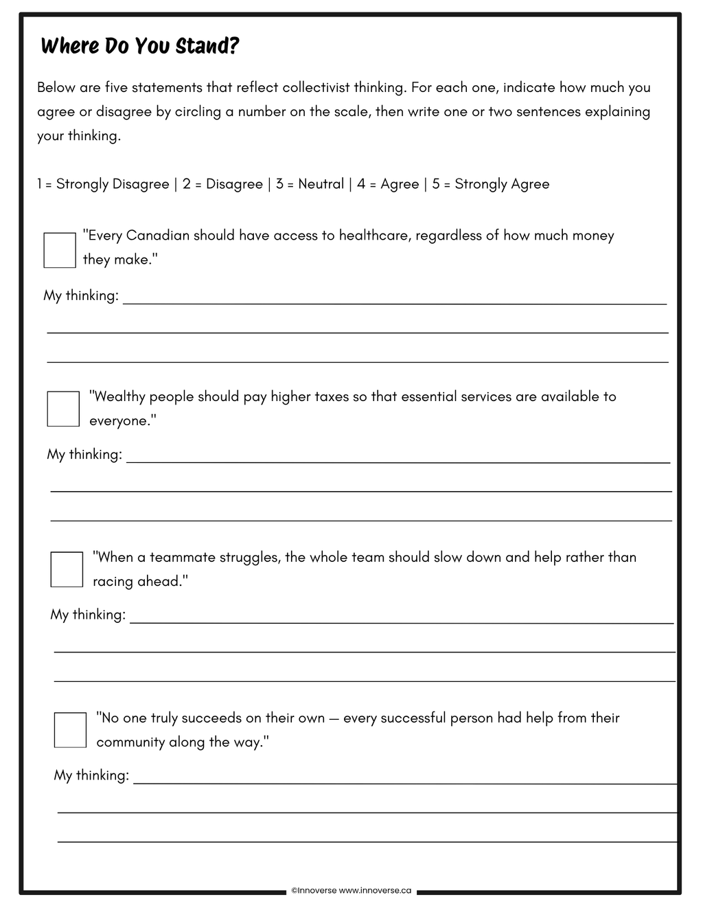 Grade 8 Social Studies - Alberta New Curriculum — Time & Place - Complete No-Prep