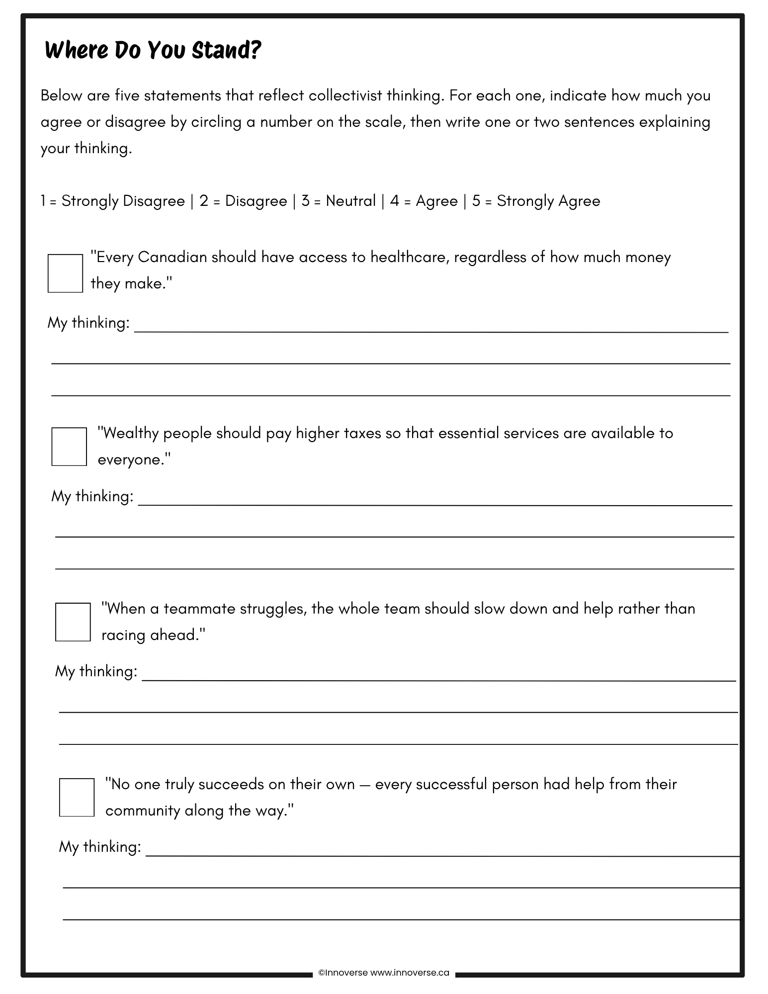 Grade 8 Social Studies - Alberta New Curriculum — Time & Place - Complete No-Prep