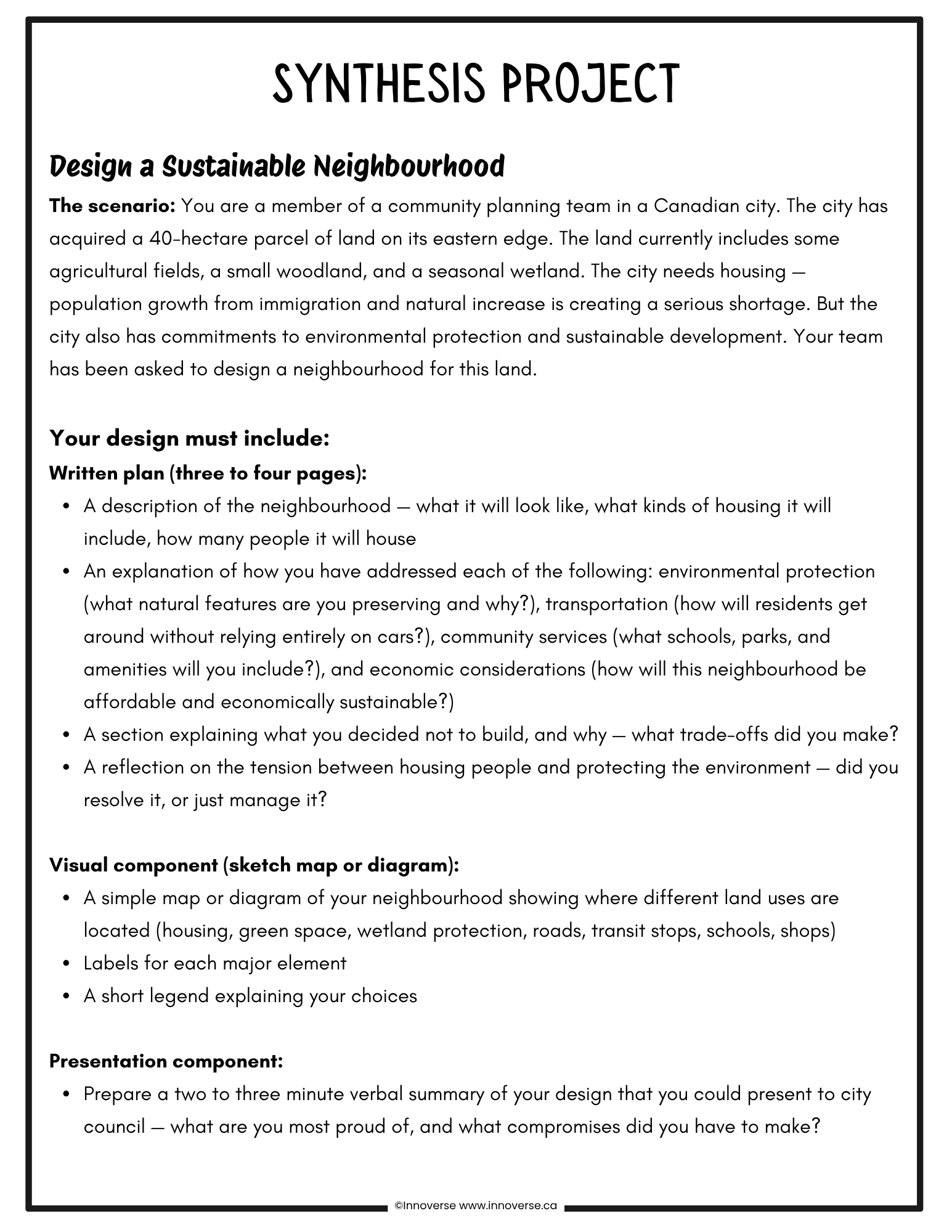Alberta Gr. 9 Social Studies - New Curriculum — Citizenship Complete No-Prep