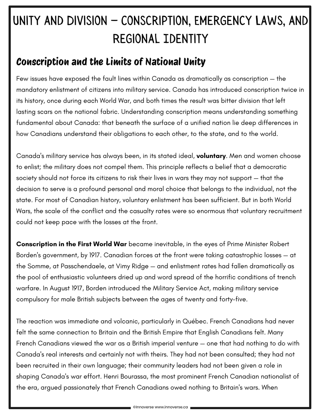 Grade 9 Social Studies Alberta — Complete Curriculum Bundle - No Prep - ALL THREE STRANDS